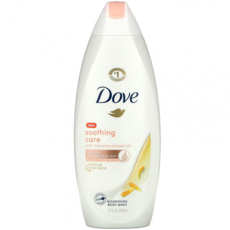 Dove, Nourishing Body Wash, Soothing Care, With Calendula-Infused Oils, 22 fl oz (650 ml)