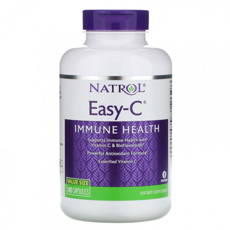 Natrol, Easy-C, 240 капсул