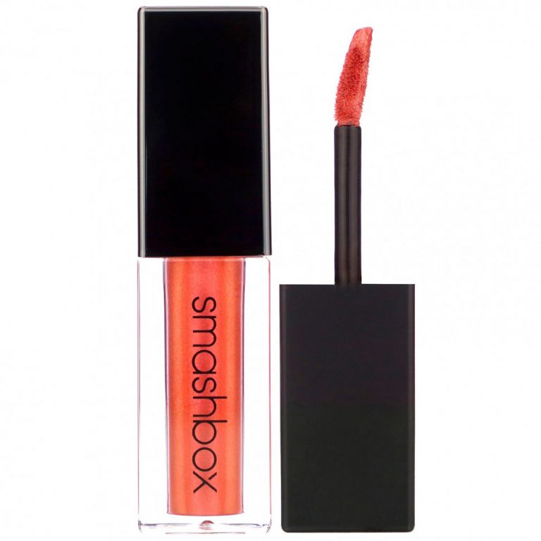 Smashbox, Always On Metallic Matte Liquid Lipstick, Rust Fund, 0.13 fl oz (4 ml)