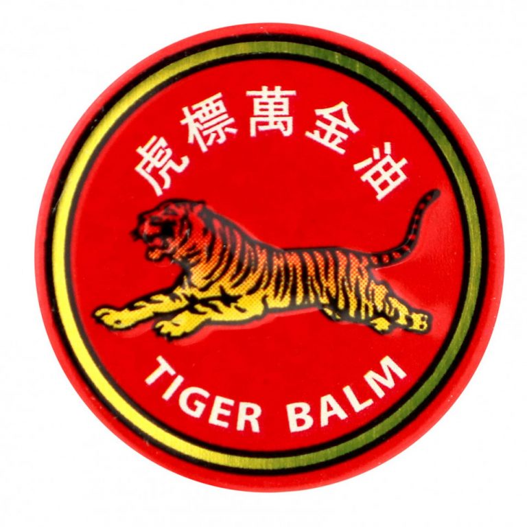 Tiger Balm, Обезболивающий бальзам, белый, средняя сила, 0,14 унции (4 г)