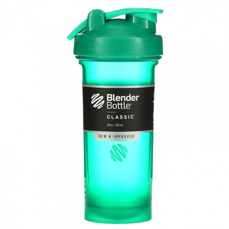 Blender Bottle, Classic With Loop, классический шейкер с петелькой, изумрудный, 828 мл (28 унций)