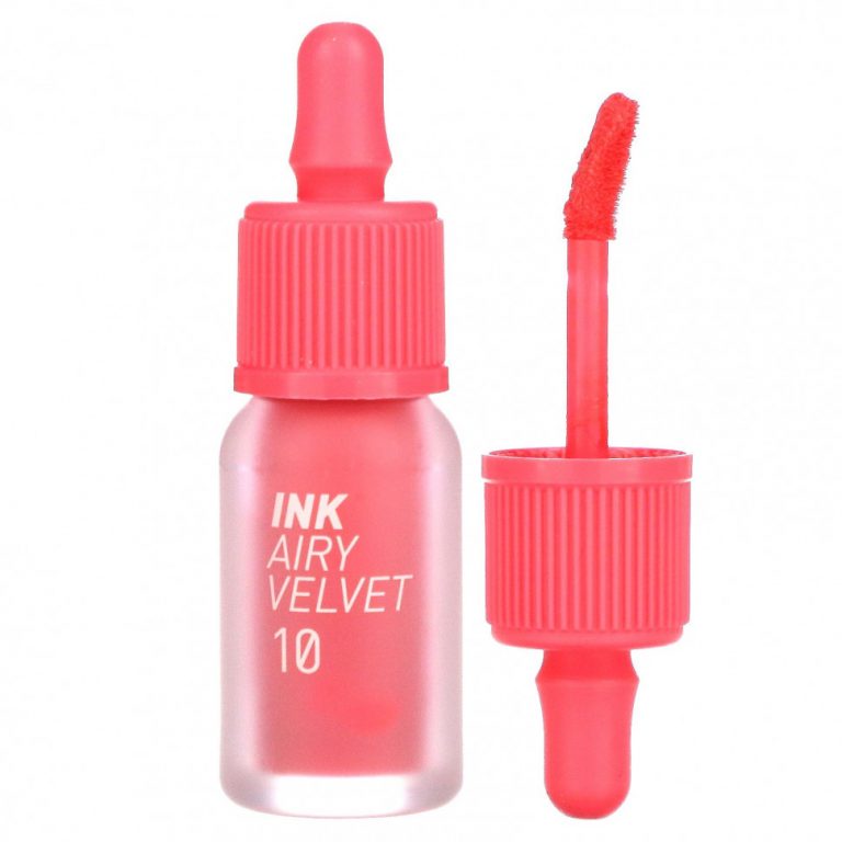 Peripera, Тинт для губ Ink Airy Velvet, 10 Twinkle Pinkism, 0,14 унции (4 г)