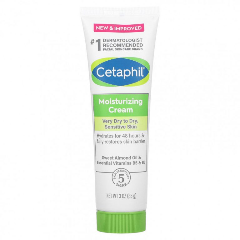 Cetaphil, Увлажняющий крем, без отдушек, 85 г (3 унции)