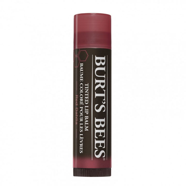 Burt’s Bees, Тонирующий бальзам для губ, красный георгин, 4,25 г (0,15 унции)