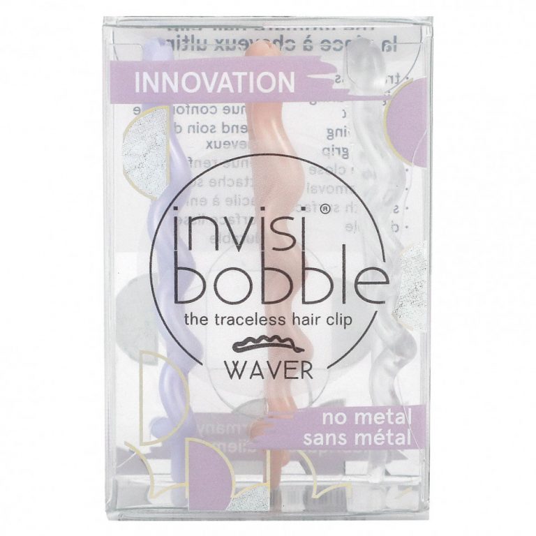 Invisibobble, Waver, бесследная заколка для волос, I Lava You, 3 шт. В упаковке