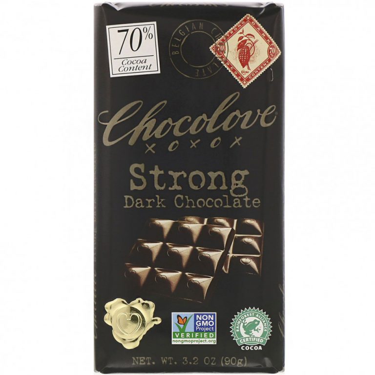 Chocolove, экстрагорький черный шоколад, 70% какао, 90 г (3,2 унции)