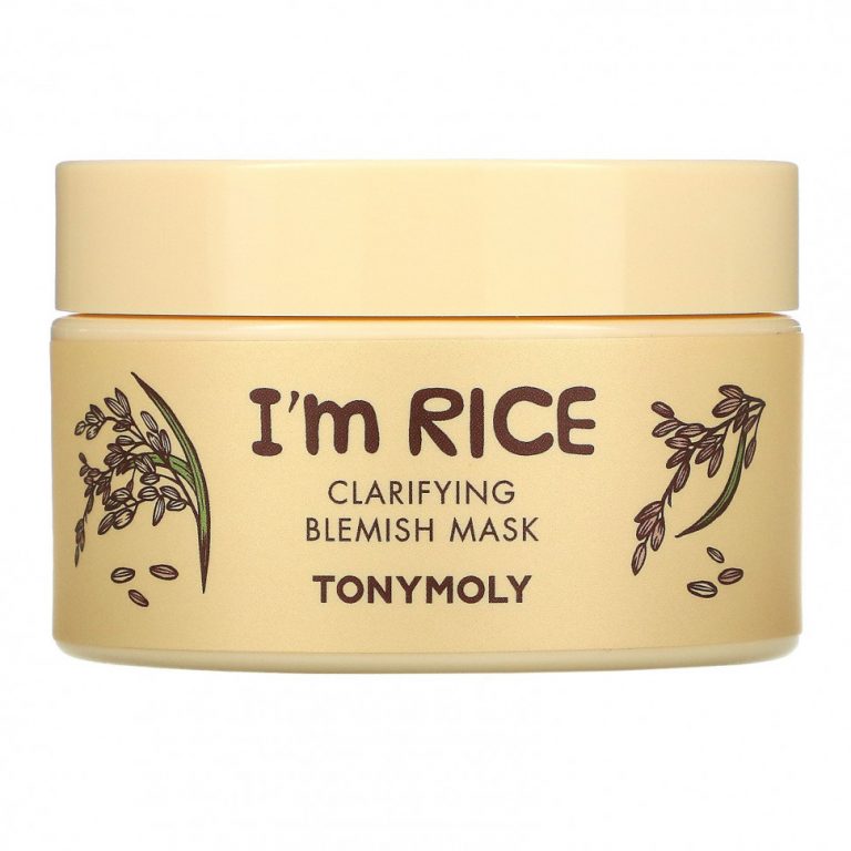 Tony Moly, I’m Rice, очищающая маска от пятен, 100 мл (3,38 жидк. Унции)