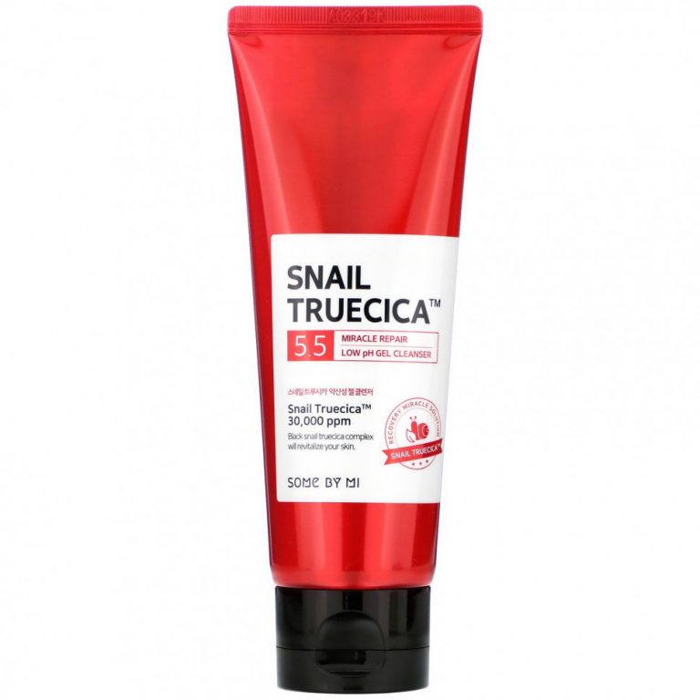 Some By Mi, Snail Truecica, Гель для умывания Miracle Repair с низким pH, 3,38 жидких унций (100 мл)