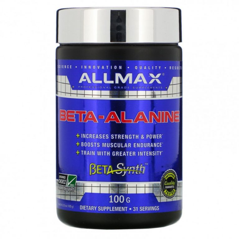 ALLMAX Nutrition, Бета-аланин, 100 г (3,53 унции)