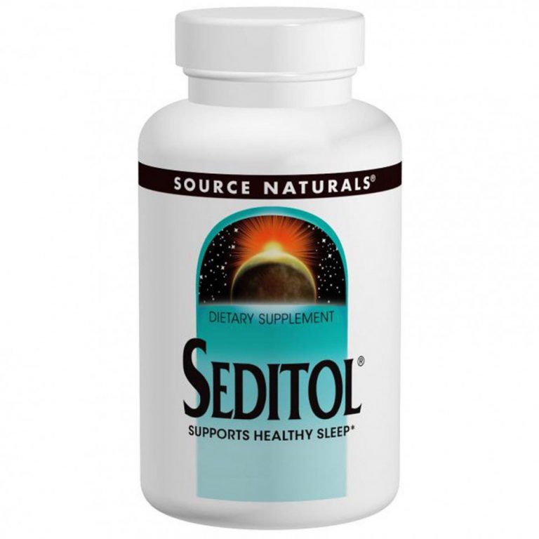 Source Naturals, Седитол, 365 мг, 30 капсул