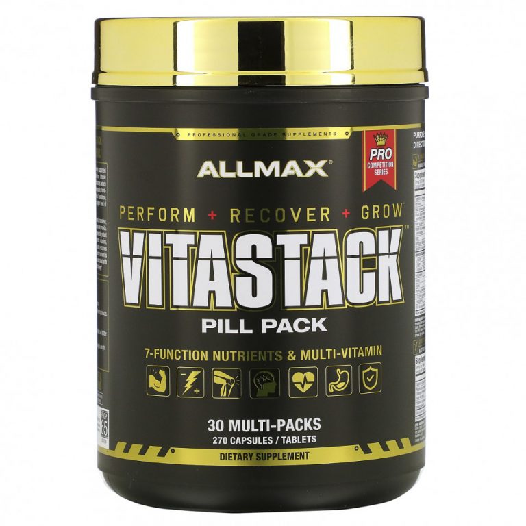 ALLMAX Nutrition, Vitastack, набор таблеток, 30 пакетиков