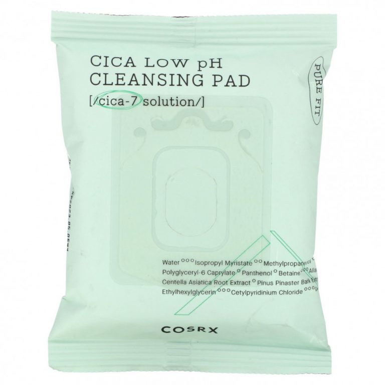 Cosrx, Cica Low pH Cleansing Pad, 30 салфеток, 85 мл (2,87 жидк. Унции)