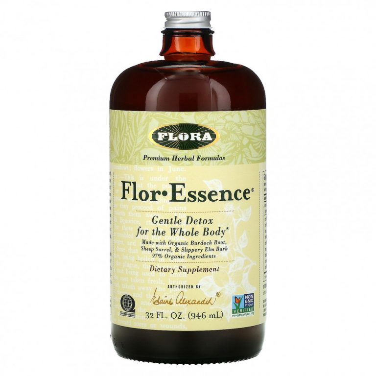 Flora, Flor-Essence, чай для детоксикации, 946 мл (32 жидк. унции)