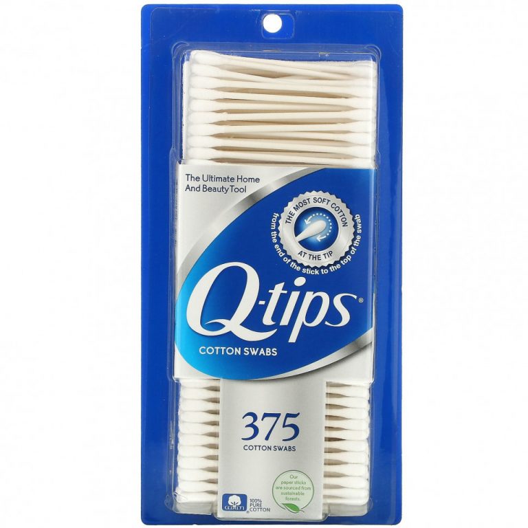 Q-tips, Ватные палочки, 375 тампонов