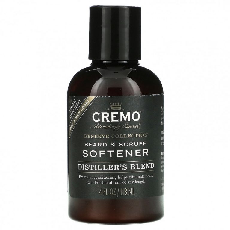 Cremo, Beard & Scruff Softener, Distiller’s Blend, 4 fl oz (118 ml)