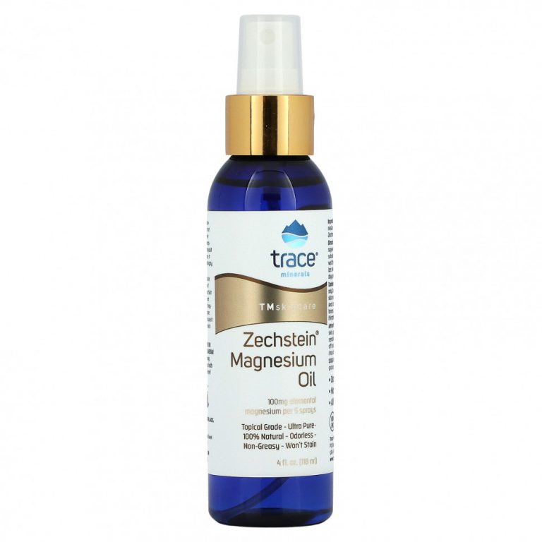 Trace Minerals ®, TM Skincare, Zechstein, магниевое масло, 118 мл (4 жидк. унции)