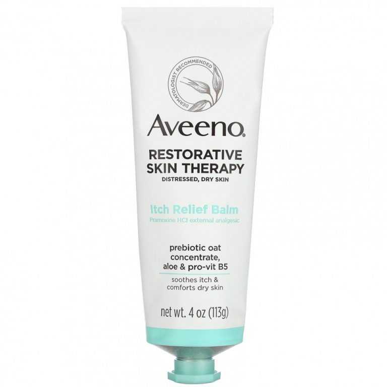 Aveeno, Restorative Skin Therapy, бальзам для снятия зуда, 113 г (4 унции)