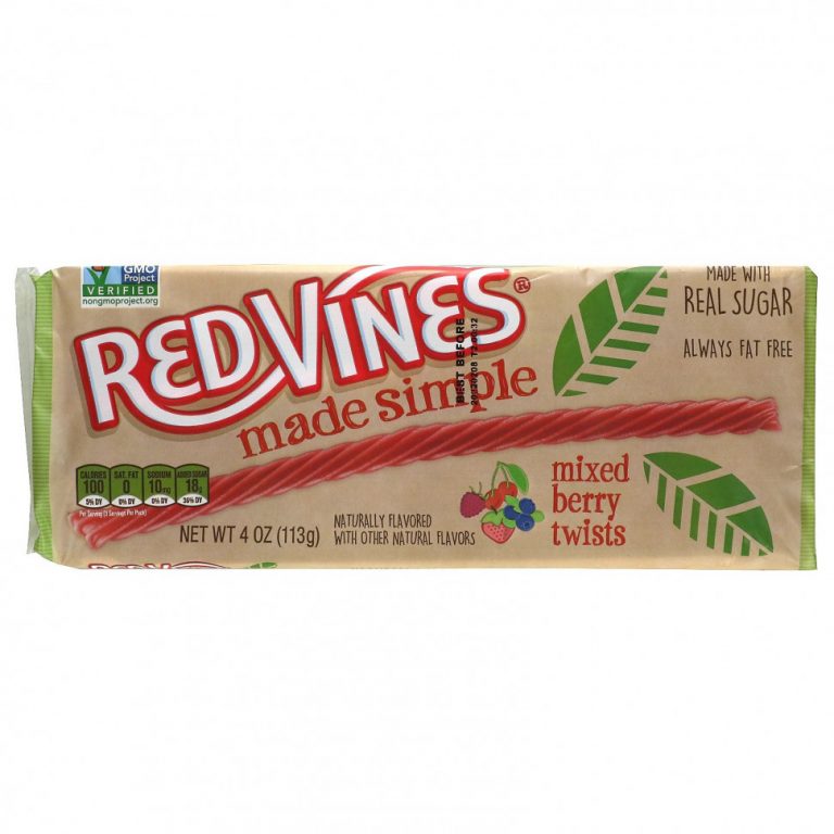 Red Vines, Солодка, ягодная смесь, 113 г (4 унции)