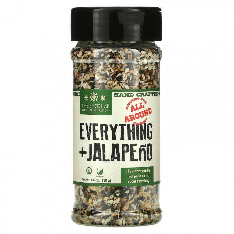 The Spice Lab, Everything + Jalapeno, 130 г (4,6 унции)