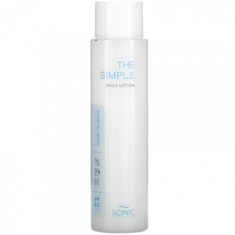 Scinic, The Simple Daily Lotion, pH 5,5, 145 мл (4,9 жидк. Унции)