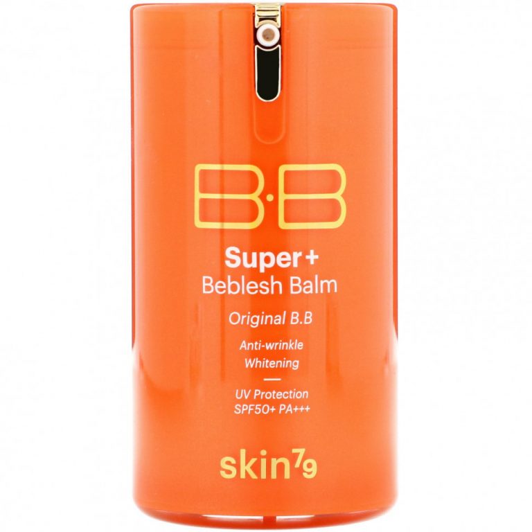 Skin79, Super+ Beblesh, оригинальный BB-крем, SPF 50+ PA+++, апельсин, 40 мл