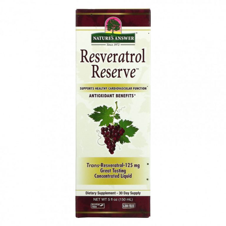 Nature’s Answer, Resveratrol Reserve, 150 мл (5 жидк. унций)