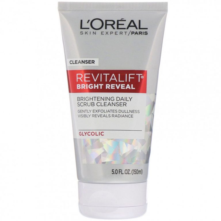 L’Oreal, Ежедневный очищающий скраб для сияния кожи Revitalift Bright Reveal, 150 мл