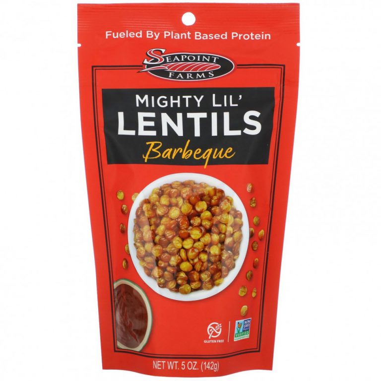 Seapoint Farms, Mighty Lil’ Lentils, Barbecue, 5 oz (142 g)