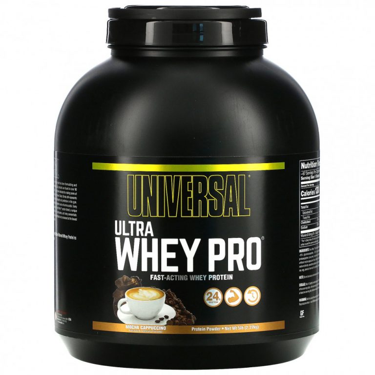 Universal Nutrition, Ultra Whey Pro, протеиновый порошок, мокко и капучино, 2,27 кг (5 фунтов)