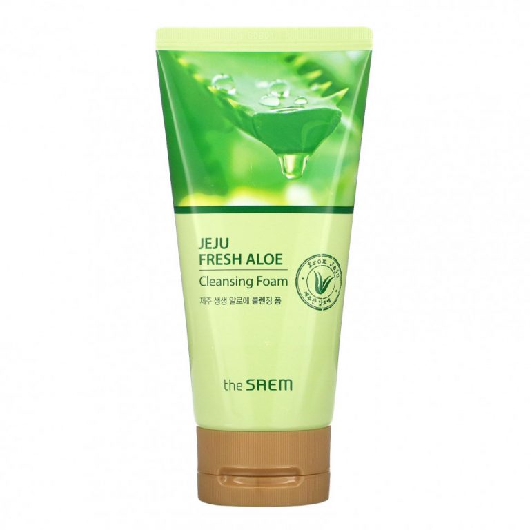 The Saem, Jeje Fresh Aloe, Очищающая пенка, 5,29 унции (150 г)