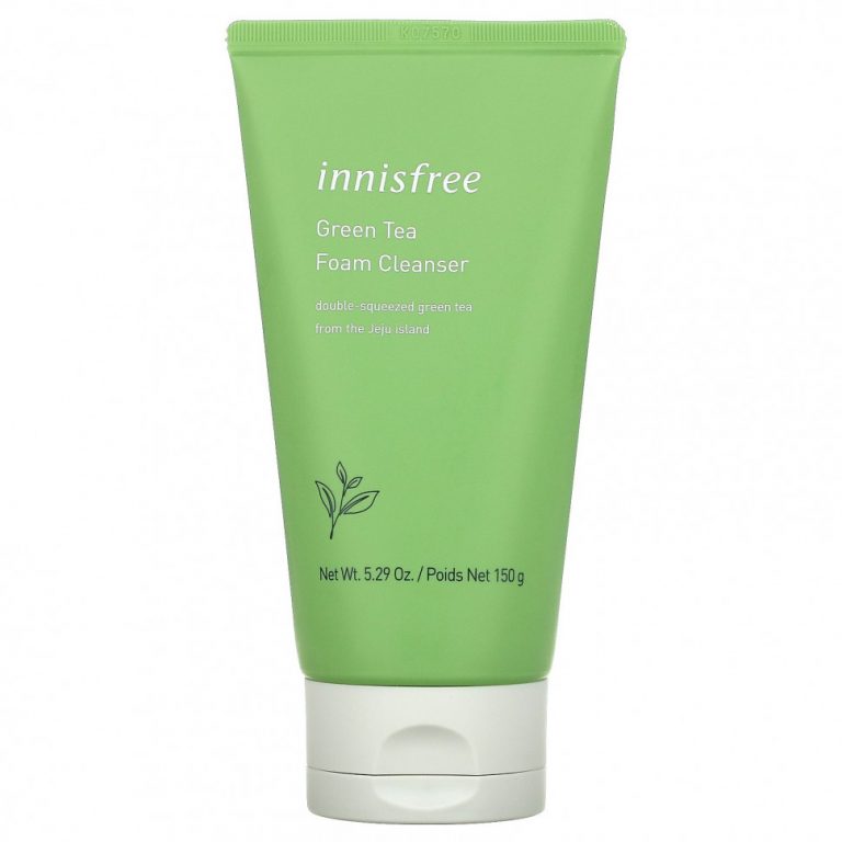 Innisfree, очищающая пенка с зеленым чаем, 150 г (5,29 унции)