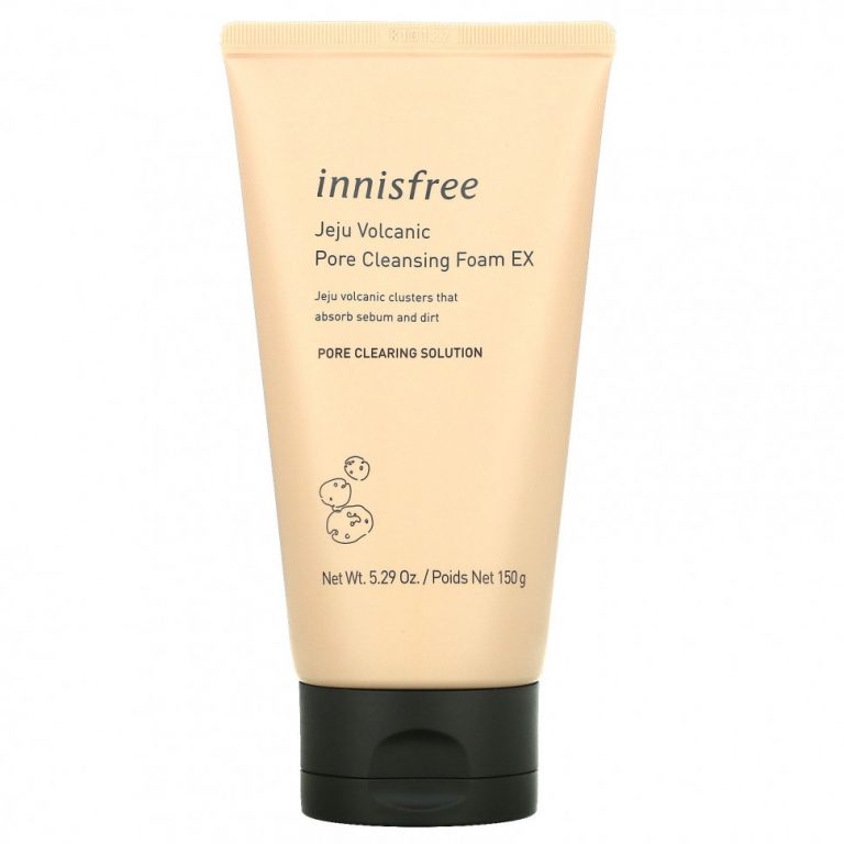 Innisfree, Jeju Volcanic Pore Cleansing Foam EX, 150 г (5,29 унции)