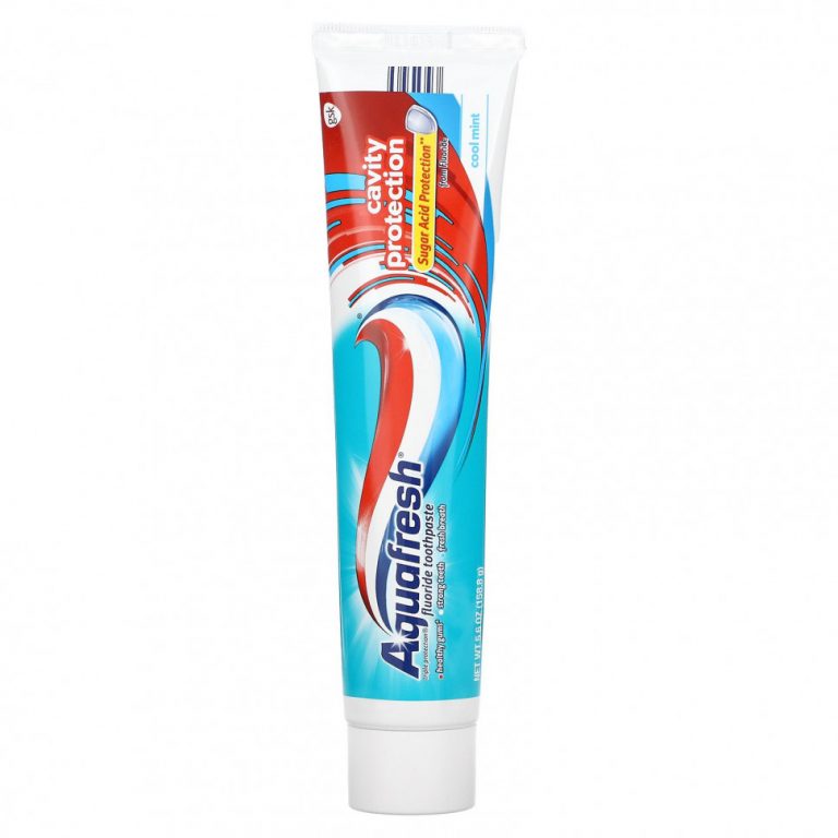 Aquafresh, Зубная паста с фтором тройной защиты, защита кариеса, холодная мята, 158,8 г (5,6 унции)