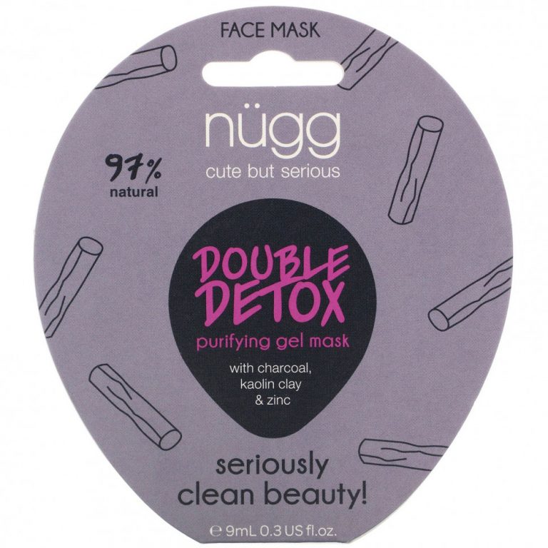 Nugg, Double Detox Purifying Gel Mask, 0.3 fl oz (9 ml)