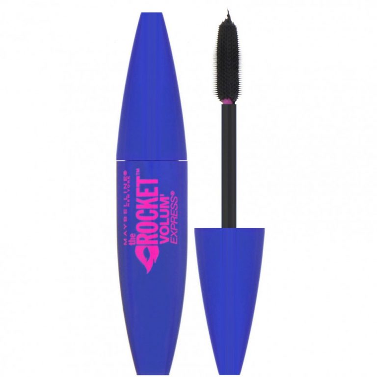 Maybelline, Тушь для ресниц The Rocket Volum’ Express, угольно-черная, 9 мл