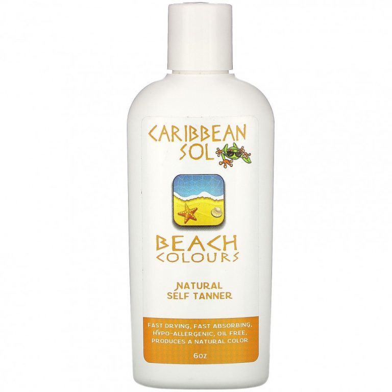 Caribbean Solutions, Beach Colours, натуральное средство для автозагара, 177 мл (6 унций)