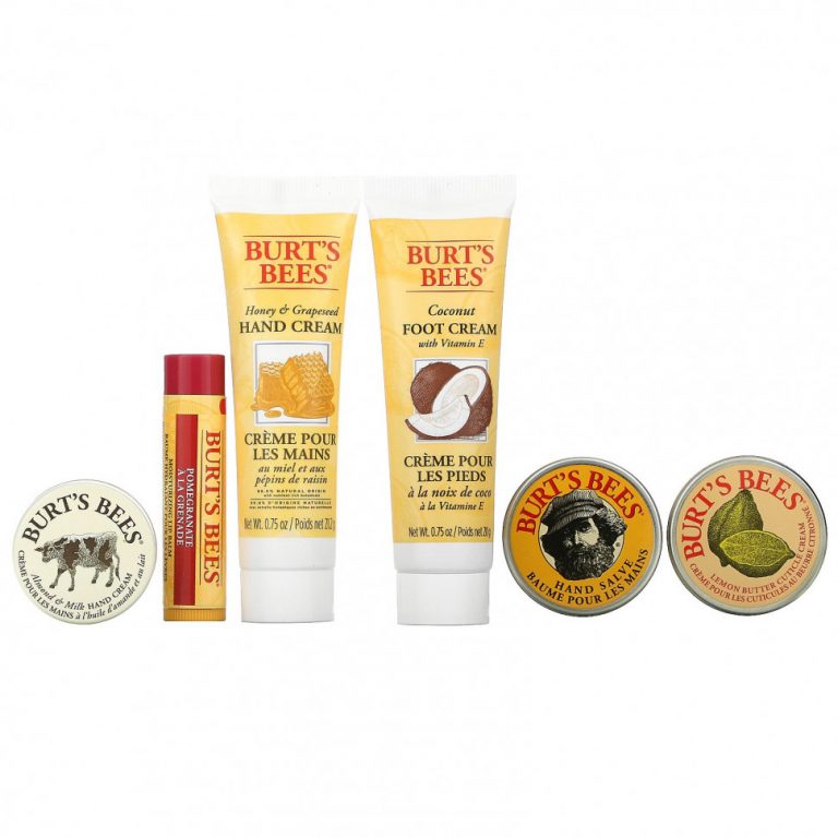 Burt’s Bees, Набор насадок и пальцев, набор из 6 предметов