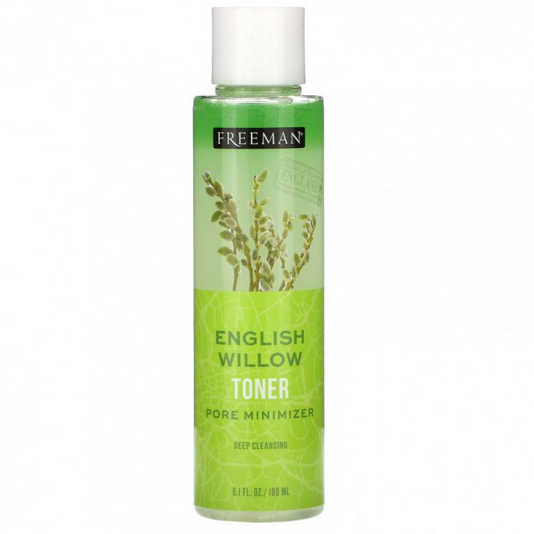 Freeman Beauty, English Willow Toner, Минимизатор пор, глубокое очищение, 6,1 жидких унций (180 мл)