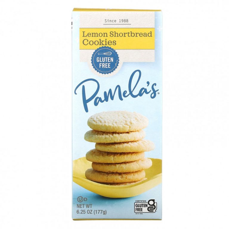 Pamela’s Products, Песочное печенье, с лимоном, 177 г (6,25 унции)