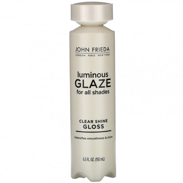 John Frieda, Luminous Glaze, Прозрачный блеск для блеска, 6,5 жидких унций (192 мл)