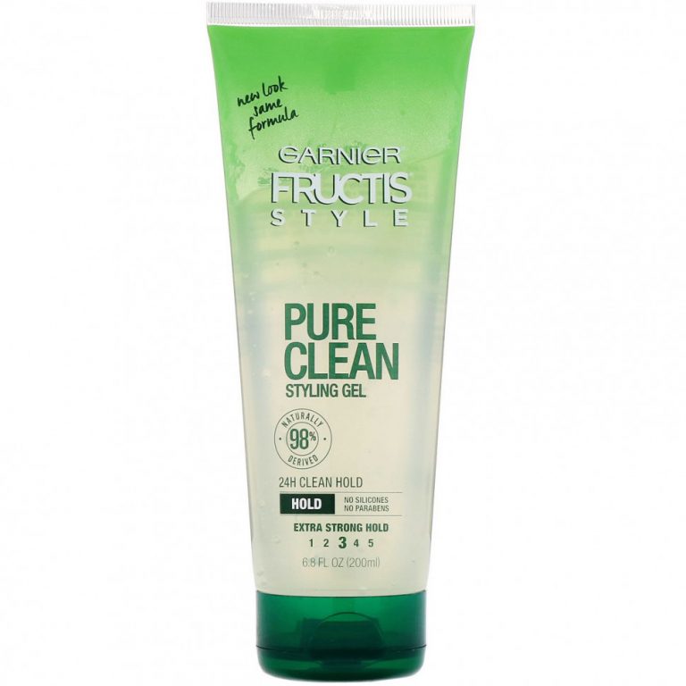 Garnier, Fructis, Pure Clean, гель для укладки, 200 мл