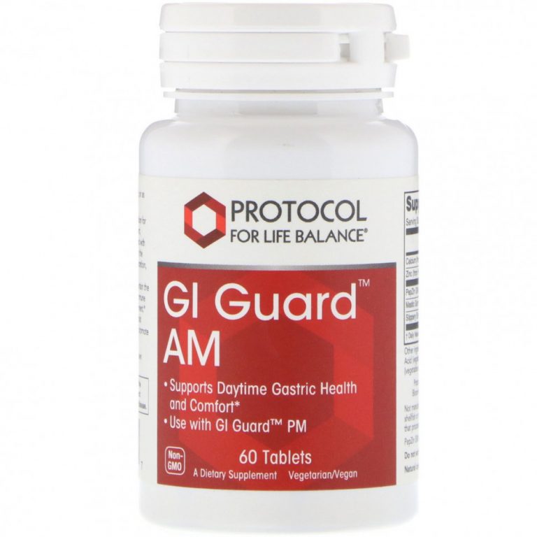 Protocol for Life Balance, GI Guard AM, 60 таблеток