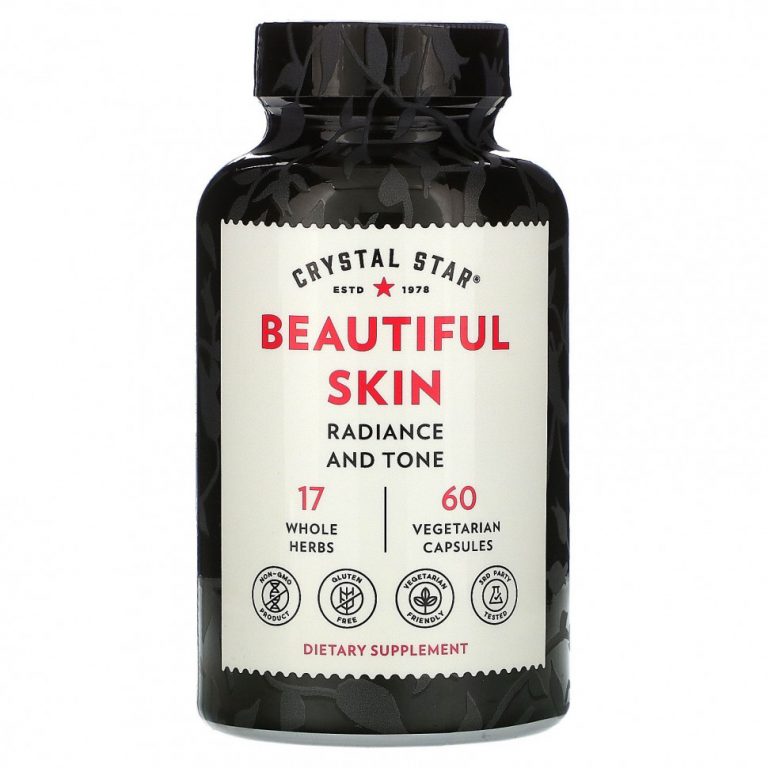 Crystal Star, Beautiful Skin, 60 вегетарианских капсул