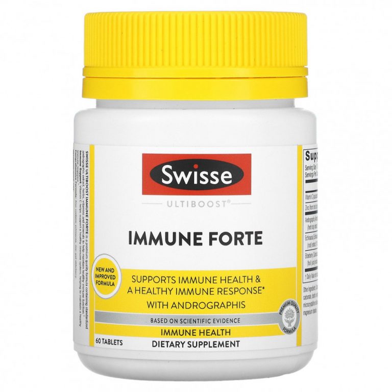 Swisse, Ultiboost, Immune Forte, 60 таблеток