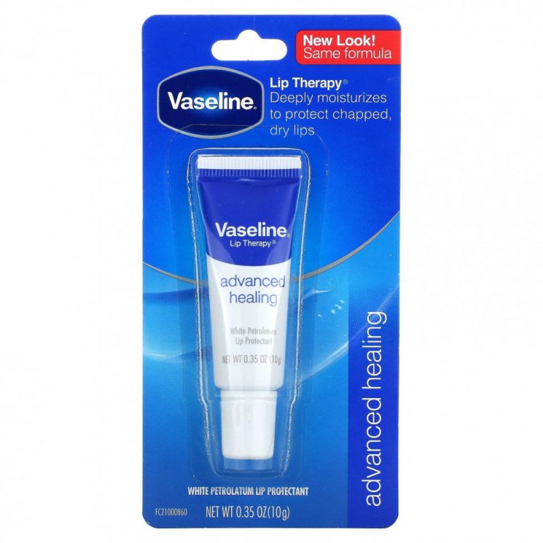 Vaseline, Lip Therapy, улучшенное заживление, средство для губ, 10 г (0,35 унции)