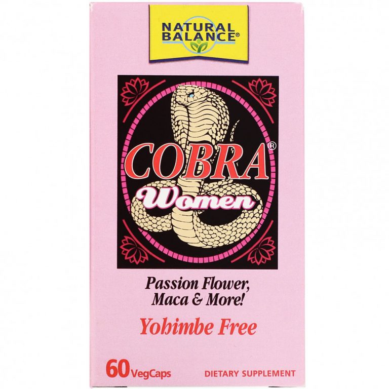 Natural Balance, Cobra Women, 60 капсул на растительной основе