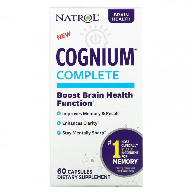 Natrol, Cognium Complete, 60 капсул