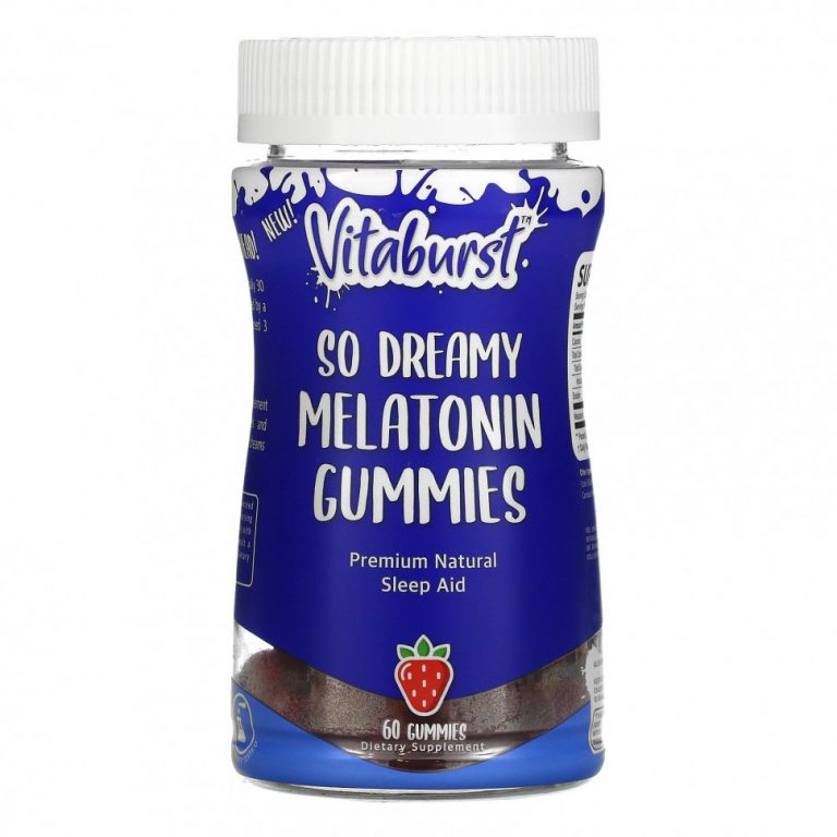 Vitaburst, So Dreamy Melatonin Gummies, клубника, 60 жевательных таблеток