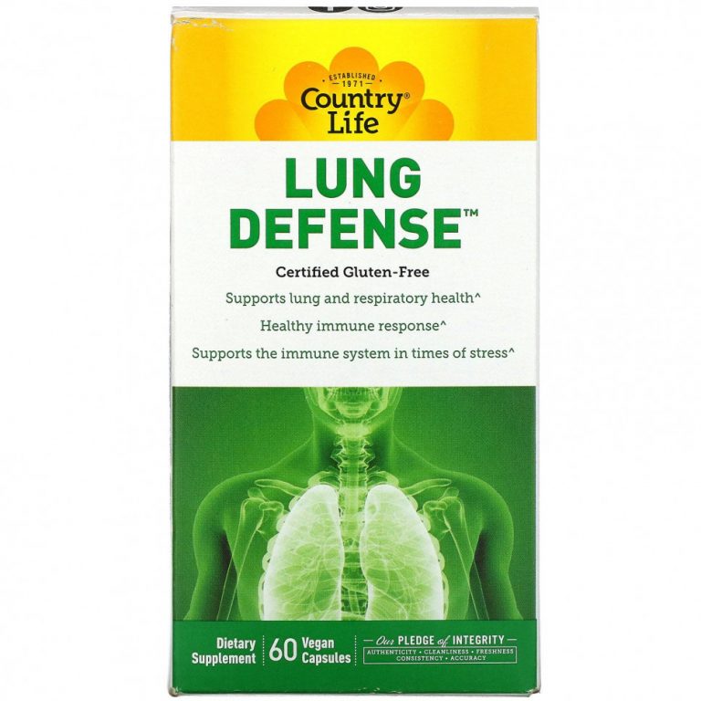 Country Life, Lung Defense, 60 веганских капсул