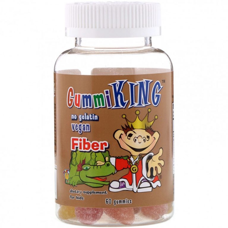 GummiKing, Клетчатка, 60 жевательных конфет